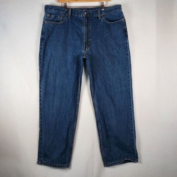 Levi Strauss 550 Relaxed Fit Jeans Men’s 40x30 Blue Denim Classic Vintage - Picture 1 of 11